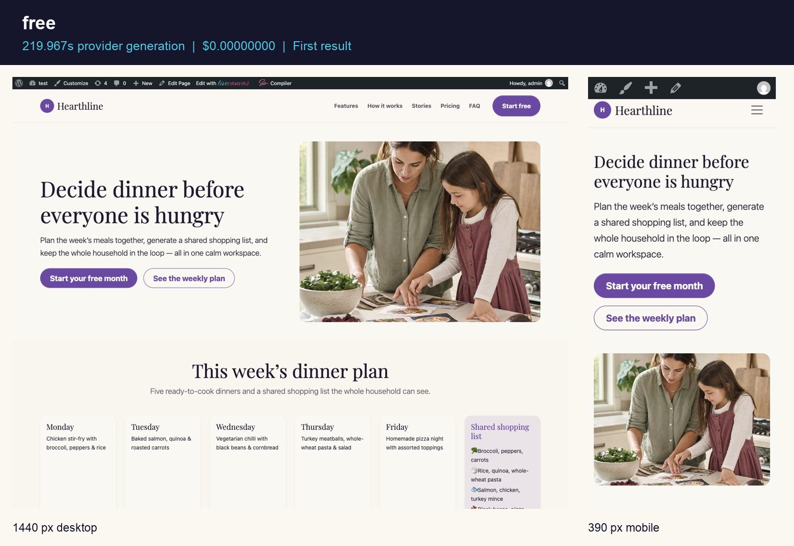 OpenRouter Free router desktop and mobile first result